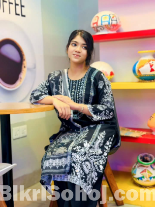 Digital Print Three Piece